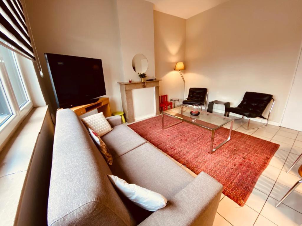 Апартаменти Fenetre Sur Le Standard De Liege Ougree Екстер'єр фото