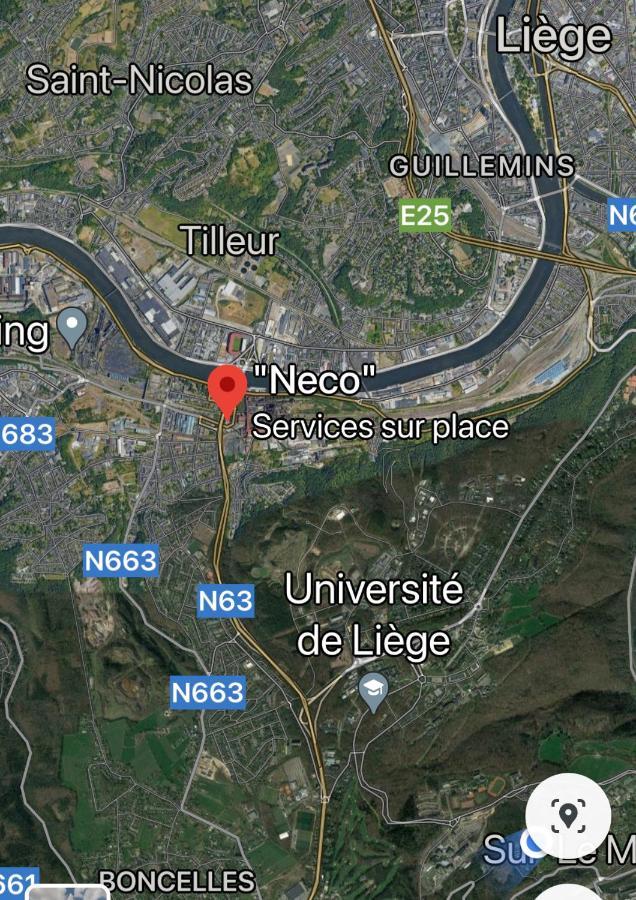 Апартаменти Fenetre Sur Le Standard De Liege Ougree Екстер'єр фото